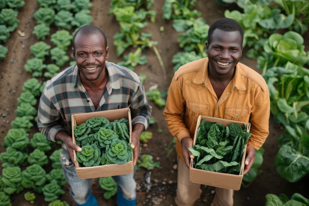 Farmer group in Ghana
